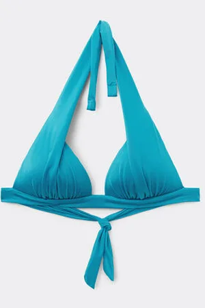 Calzedonia Bikini Triángulo Relleno Gradual Shiny Satin Mujer Tamaño 3