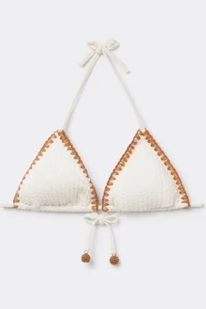Calzedonia Bikini Triángulo Bicolor Mujer Tamaño 4