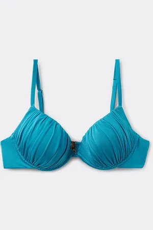 Calzedonia Push-up Bikini Shiny Satin Mujer Tamaño 4