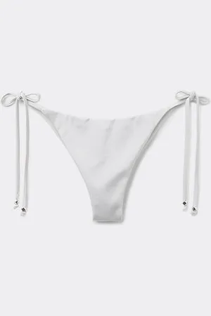 Calzedonia Brasileña Lazos Bikini Moonlight Gleam Mujer Tamaño L