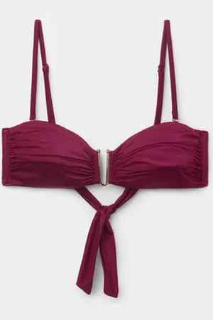 Calzedonia Bandeau con Relleno Ligero Bikini Timeless Diva Mujer Tamaño 2