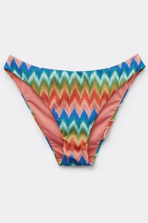 Calzedonia Braguita Bikini Clásica Elegant Chevron Mujer Tamaño XL