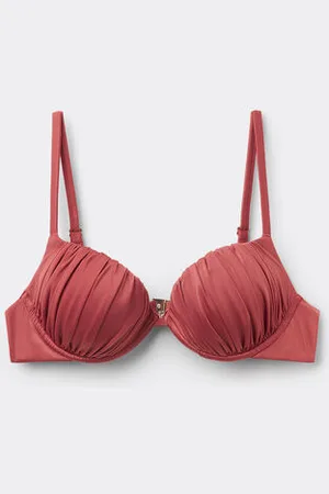 Calzedonia Push-up Bikini Shiny Satin Mujer Tamaño 4