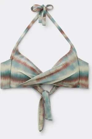 Calzedonia Bikini Triángulo Relleno Glittery Tie-Dye Mujer Tamaño 6