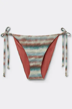 Calzedonia Braguita Lazos Bikini Glittery Tie Dye Mujer Tamaño S