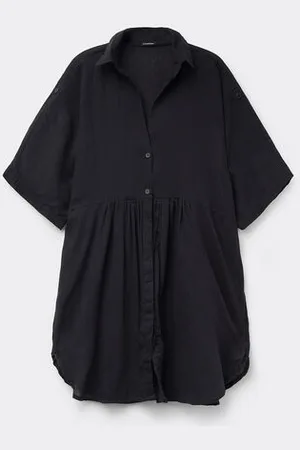 Calzedonia Vestido Camisero Corto Mujer Tamaño M/L