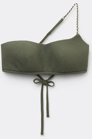 Calzedonia Bikini Top Crinkle Twist Mujer Tamaño 4