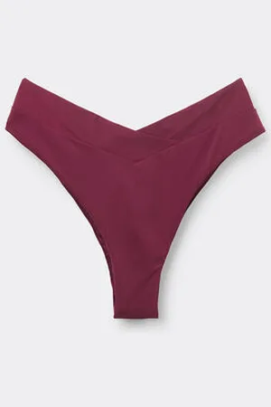 Calzedonia Brasileña Cintura Alta en V Bikini Indonesia Mujer Tamaño S