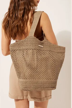 Calzedonia Bolsa de Playa con Bolsito Mujer Tamaño TU