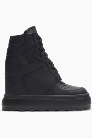 Casadei High Top Leather Sneakers