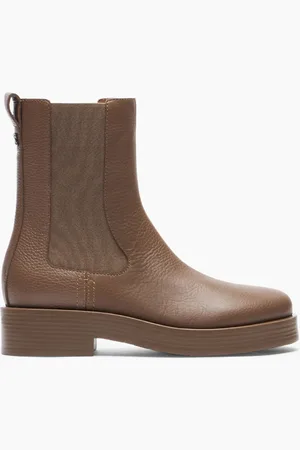 Casadei Charlie Leather Ankle Boots