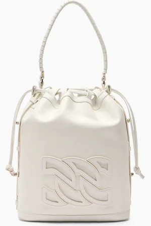 Casadei Voyage Leather Bucket Bag