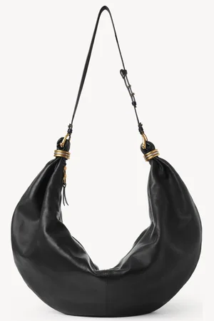 Chloé Bolso hobo Bracelet bag grande de cuero granulado