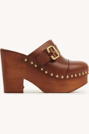 Chloé Zuecos de cuña Jeannette