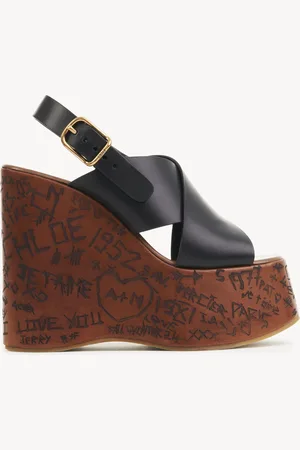 Chloé Sandalias de cuña Maxime