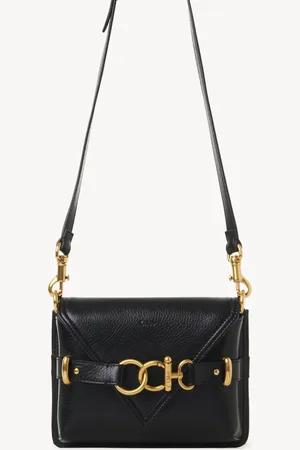Chloé Minibolso bandolera Cape de cuero granulado