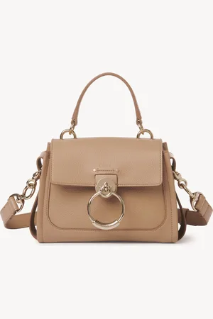 Chloé Minibolso de día Tess de cuero granulado y suave