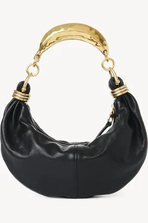 Chloé Bolso hobo Bracelet pequeño de cuero granulado