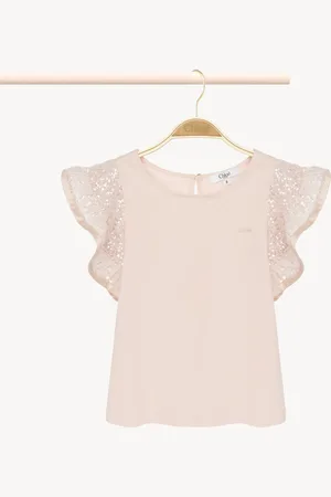 Chloé Top con volantes