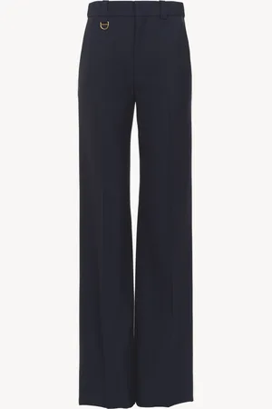 Chloé Pantalones de sastre juveniles de lana elástica