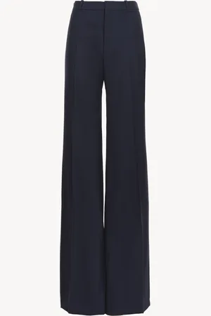Chloé Pantalones de sastre acampanados de lana elástica
