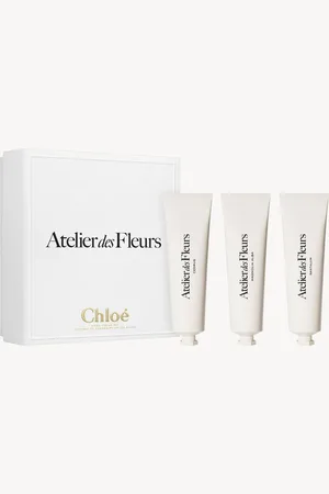 Chloé Atelier des Fleurs - Estuche de regalo de cremas de manos Transparente
