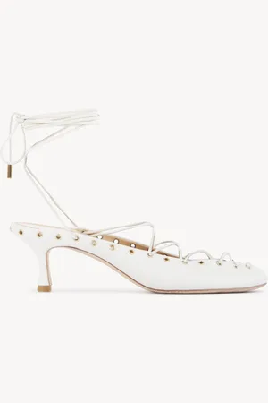 Chloé Zapatos de tacón Chloé Ghillies Blanco