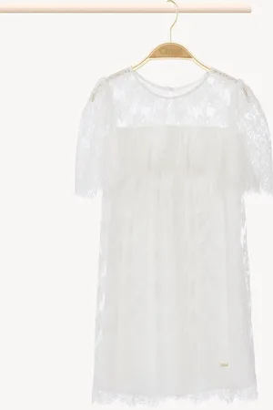 Chloé Vestido de manga corta