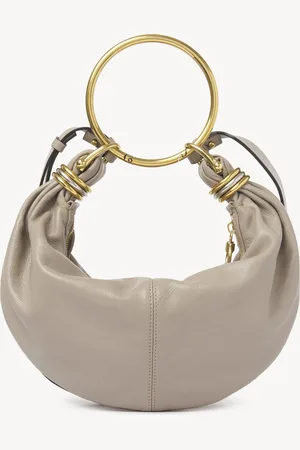 Chloé Bolso hobo Bracelet pequeño de cuero granulado