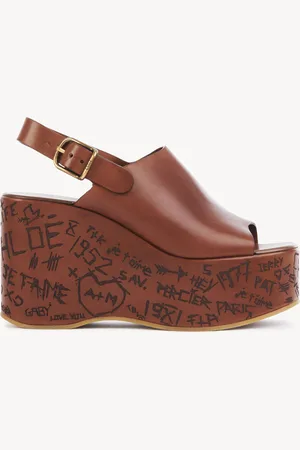 Chloé Sandalias de cuña Maxime