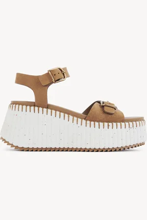 Chloé Sandalias de cuña Nama