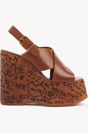 Chloé Sandalias de cuña Maxime
