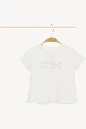 Chloé Camiseta con logotipo Chloé