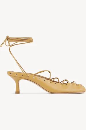 Chloé Zapatos de tacón Chloé Ghillies Oro