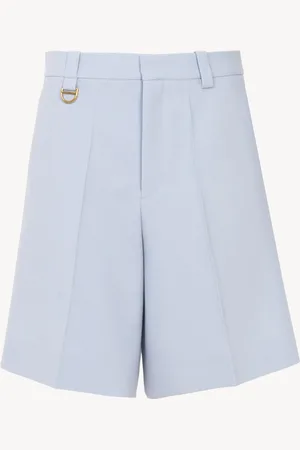 Chloé Pantalones cortos de sastre de crepé de lana