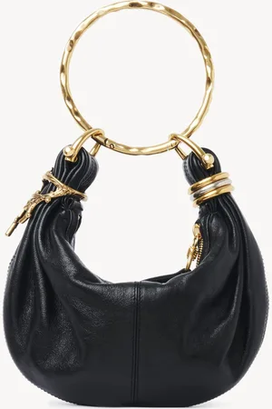 Chloé Minibolso hobo Bracelet de cuero granulado