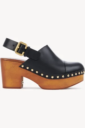 Chloé Zuecos de cuña Jeannette