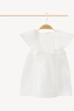 Chloé Set de vestido y gorro de bebé