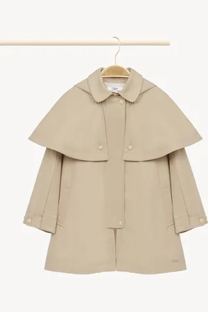 Chloé Gabardina con capucha