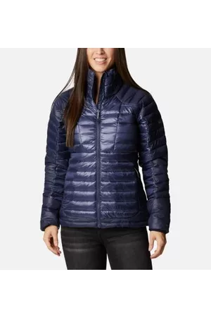 Chaqueta de plumas Columbia Labyrinth Loop para mujer, negra