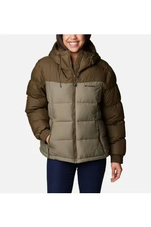 Chaqueta Mujer Columbia pike late acolchada marrón