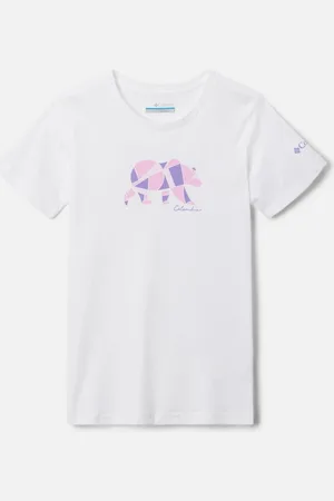 Columbia Camiseta casual estampada de algodón Mission Lake