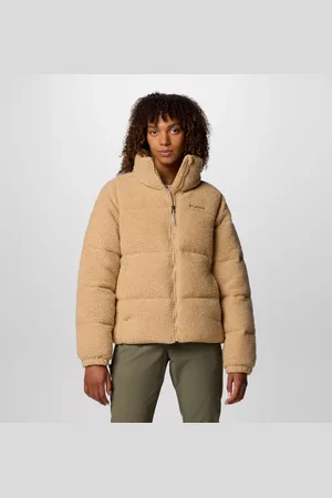Columbia Chaqueta acolchada de forro polar sherpa Puffect