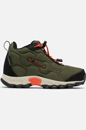 Columbia Zapatillas para caminar impermeables de media caña Firecamp III