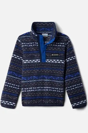 Columbia Forro polar sherpa con cierre medio y estampado Helvetia II
