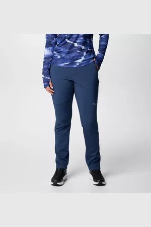 Columbia Pantalón softshell de senderismo de tiro alto Vast Canyon