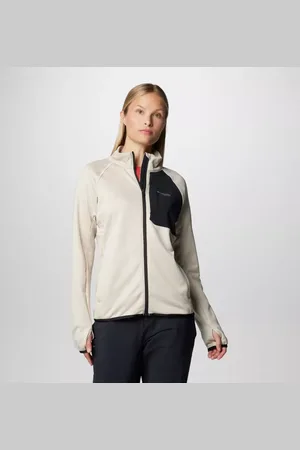 Columbia Chaqueta técnica de forro polar con diseño de cuadrícula Triple Canyon