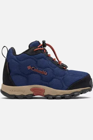 Columbia Zapatillas para caminar impermeables de media caña Firecamp III