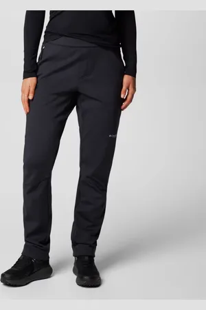 Columbia Pantalón softshell de senderismo de tiro alto Vast Canyon