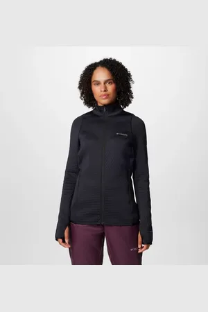 Columbia Chaqueta técnica de forro polar con diseño de cuadrícula Triple Canyon